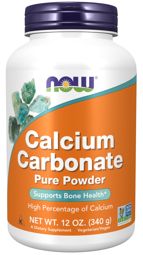 Now CALCIUM CARBONATE PWD 12 OZ