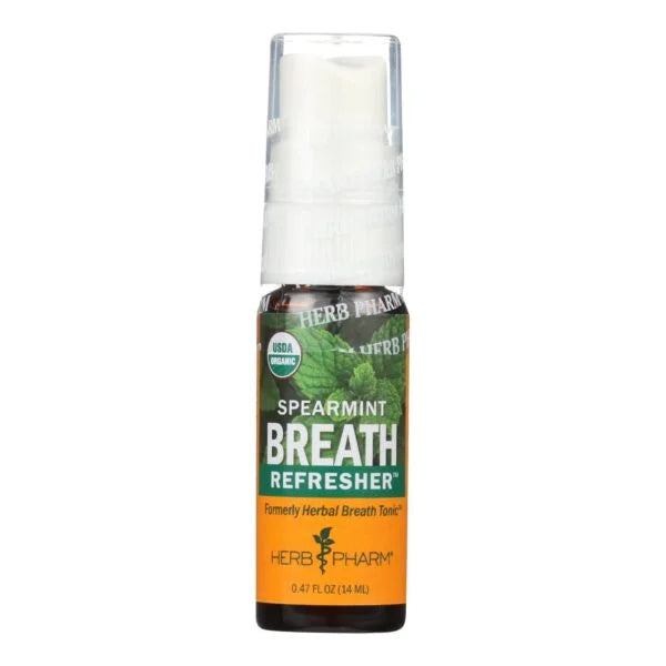 Herb Pharm BREATH REFRESHER, SPEARMINT .47 oz
