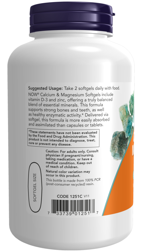 Now CAL-MAG + D SOFTGELS 240 SGELS