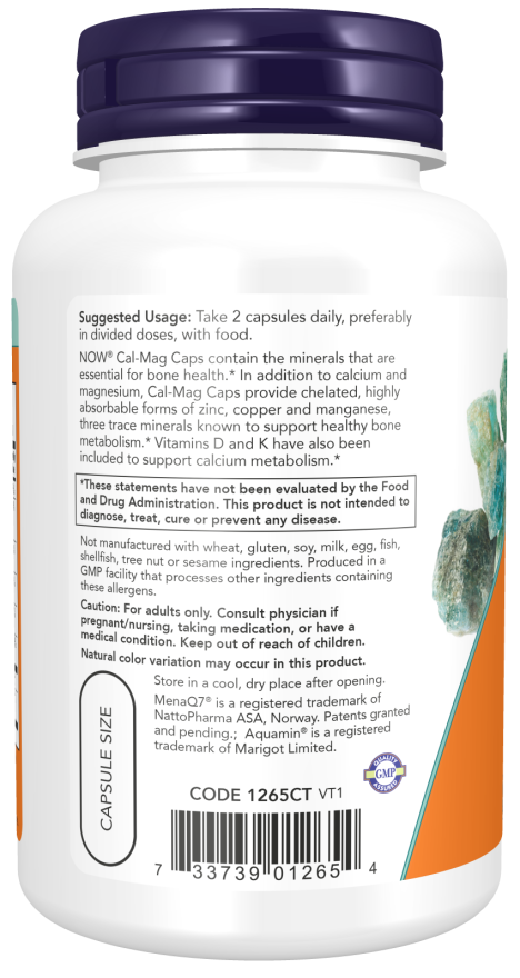 Now CAL-MAG CAPS 240 VCAPS