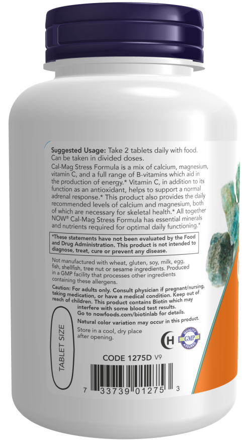 Now CAL-MAG STRESS 100 TABS