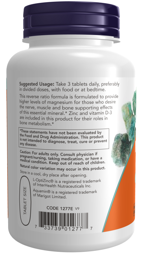 Now MAG & CALCIUM 2:1 RATIO 250 TABS