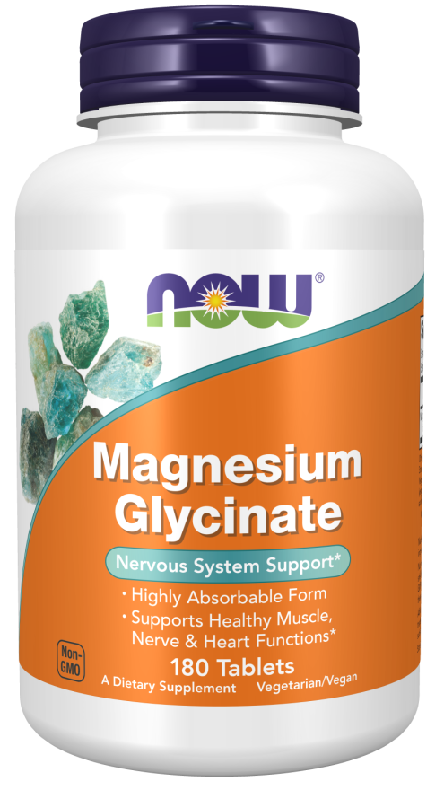 Now MAGNESIUM GLYCINATE 180 TABS