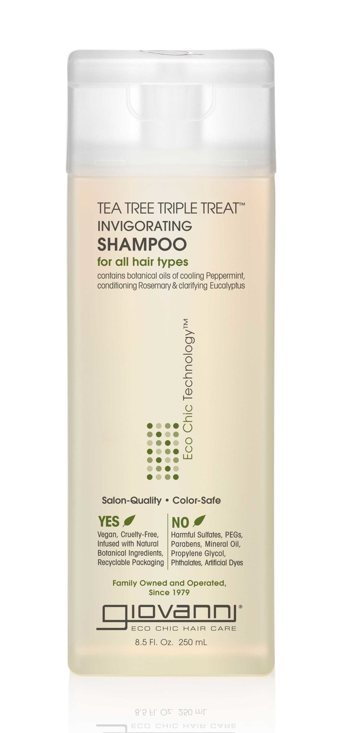 Giovanni Tea Tree Triple Treat Invigorating Shampoo For All Hair Types