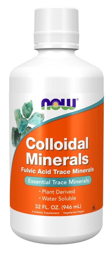 Now COLLOIDAL MINERALS ORIGINAL 32 OZ