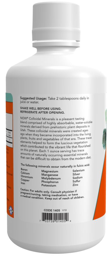 Now COLLOIDAL MINERALS ORIGINAL 32 OZ