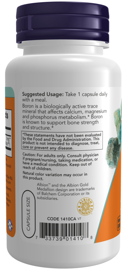 Now BORON 3mg 100 VCAPS