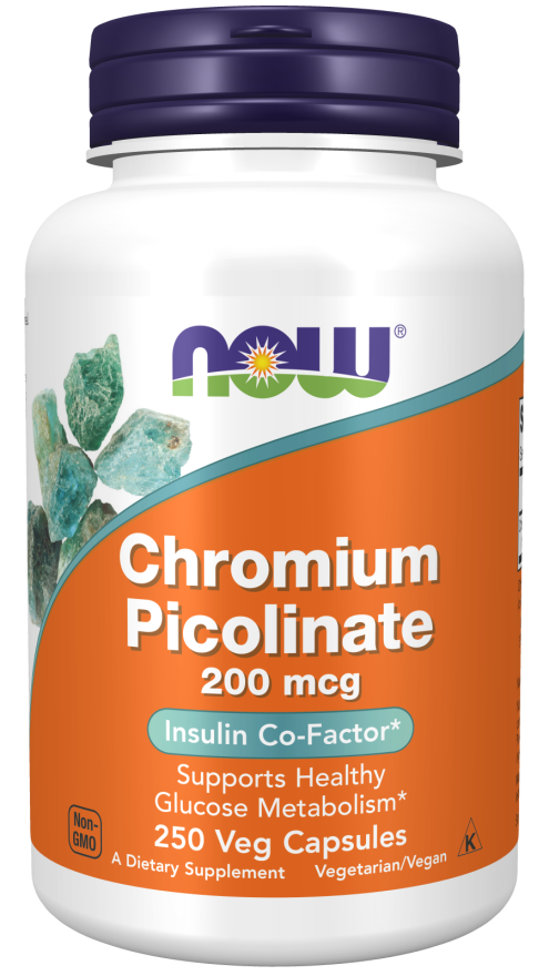 Now CHROM PIC 200MCG 250 VCAPS