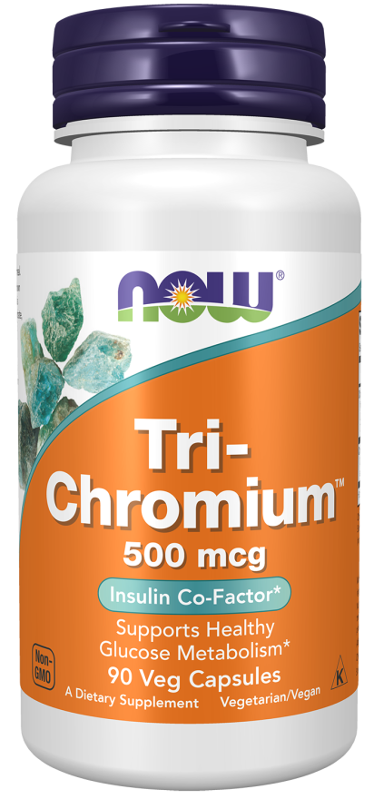 Now TRI-CHROMIUM 500MCG+CINNAM 90 VCAPS
