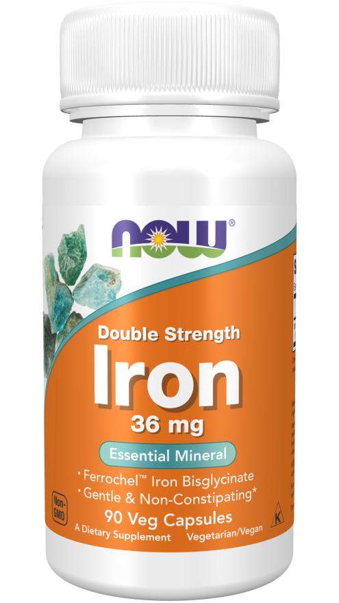 Now IRON 36MG FERROCHEL(R) 90 VCAPS
