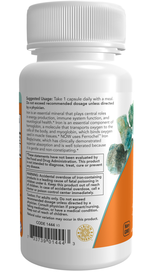 Now IRON 36MG FERROCHEL(R) 90 VCAPS