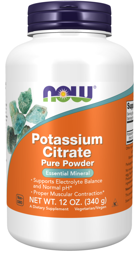 Now POTASSIUM CITRATE POWDER 12 OZ