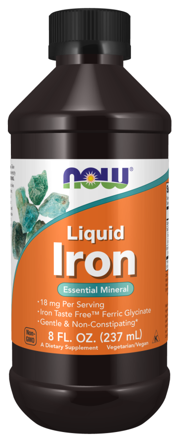 Now LIQUID IRON 8 FL OZ
