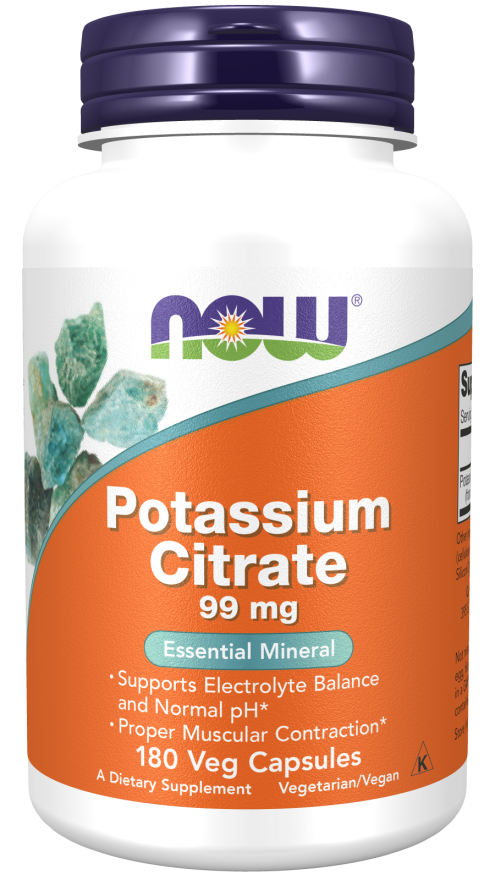 Now POTASSIUM CITRATE CAPS 180 VCAPS