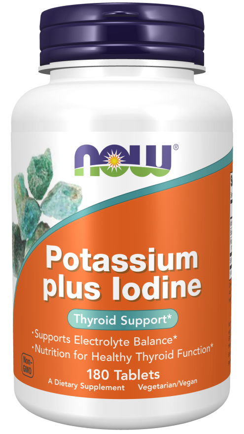 Now POTASSIUM PLUS IODINE 180 TABS