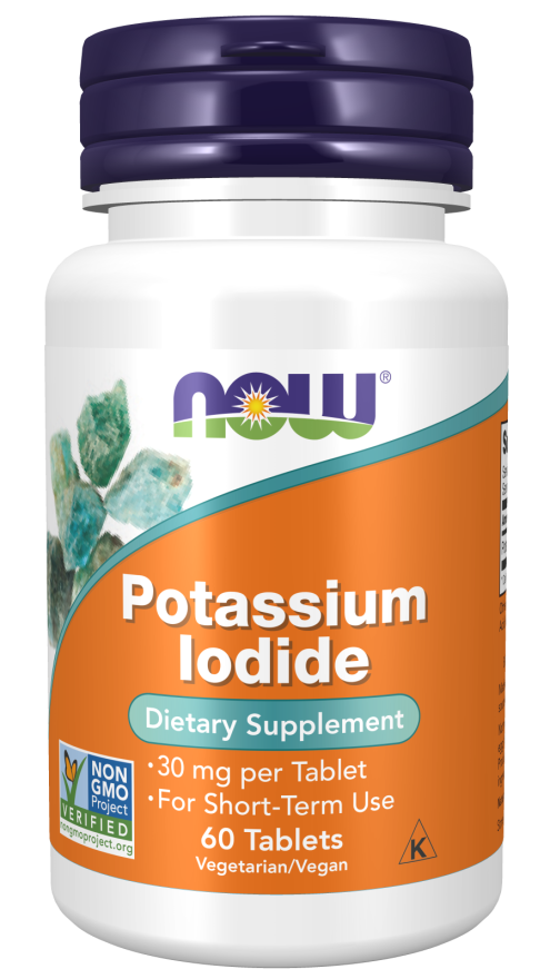Now POTASSIUM IODIDE 30 MG 60 TABS