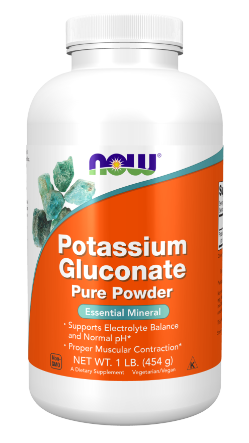 Now POTASSIUM GLUCONATE PURE PWD 1 LB