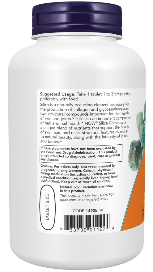 Now SILICA COMPLEX 180 TABS