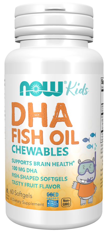 Now DHA 100mg CHEWABLE SGELS 60 SGELS