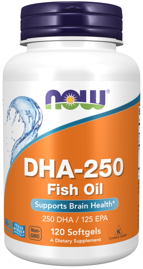 Now DHA-250mg 120 SGELS
