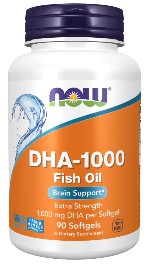 Now DHA 1000mg BRAIN SUPPORT 90 SGELS