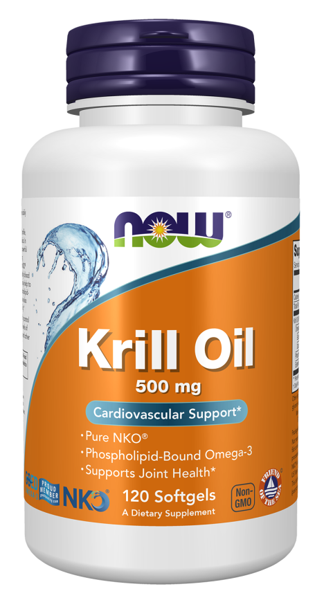Now KRILL OIL 500 MG 120 SGELS