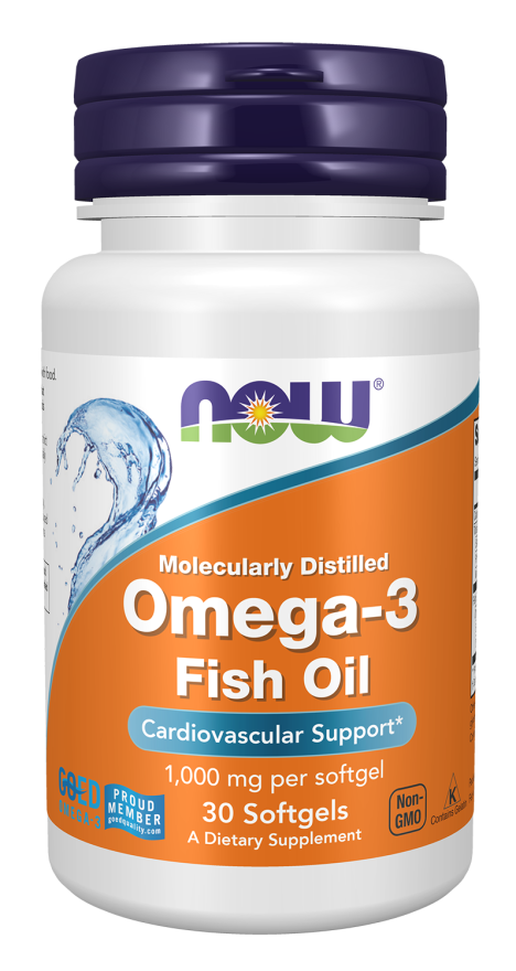 Now OMEGA-3 1000mg 30 SGELS