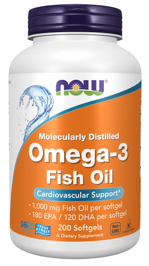 Now OMEGA-3 1000mg 200 SGELS