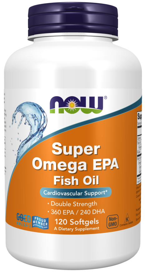 Now Super Omega EPA 1200mg 360/240 120 SGELS