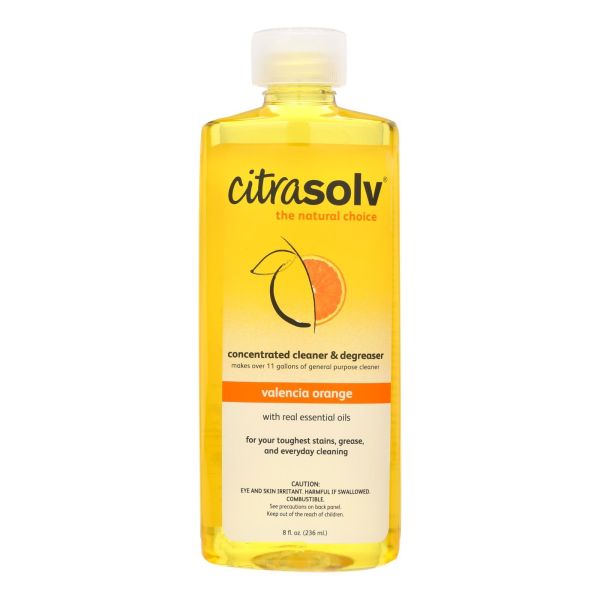 CITRA-SOLV Cleaner/Degreaser, Valencia Orange 8 OZ
