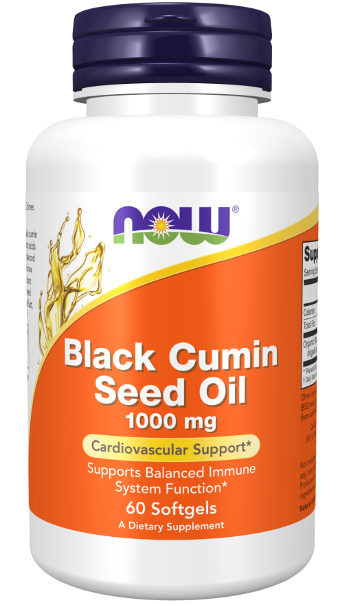Now BLACK CUMIN SEED OIL 1,000MG 60 SGELS