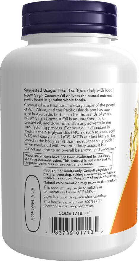 Now COCONUT OIL 1000MG 120 SGELS