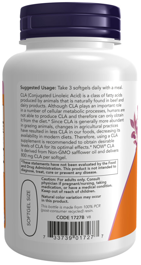 Now CLA 800mg 90 SGELS