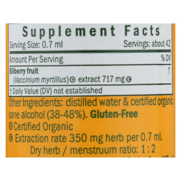 Herb Pharm BILBERRY 1 oz