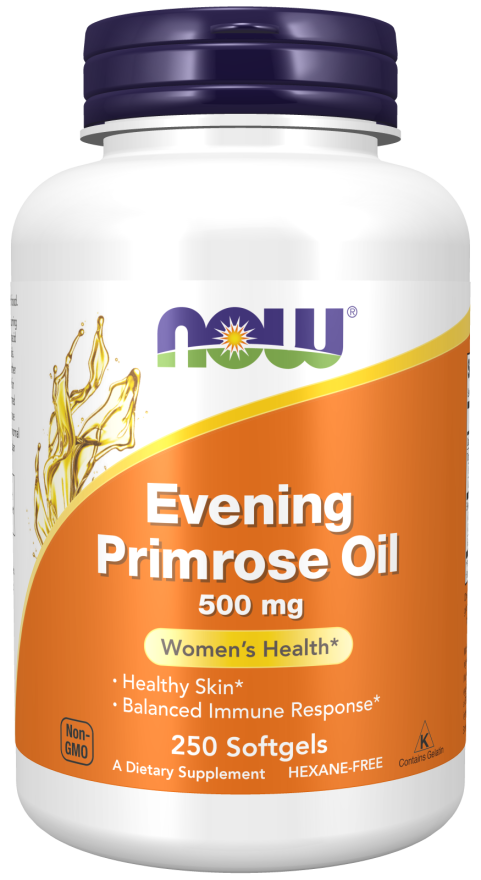 Now EVENING PRIMROSE 500mg 250 SGELS