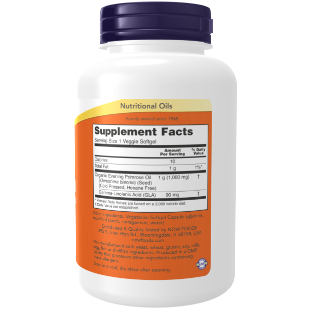 Now EVENING PRIM OIL ORG 1000mg 90 VGELS