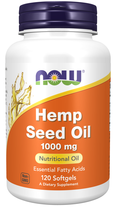 Now HEMP SEED OIL 1000MG 120 SGELS