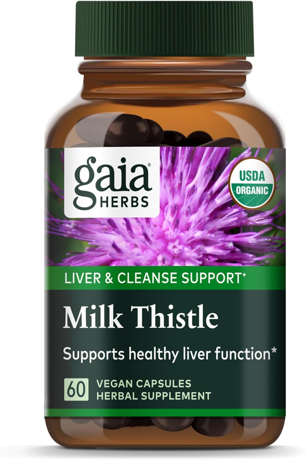 Gaia Herbs Milk Thistle 60 ct