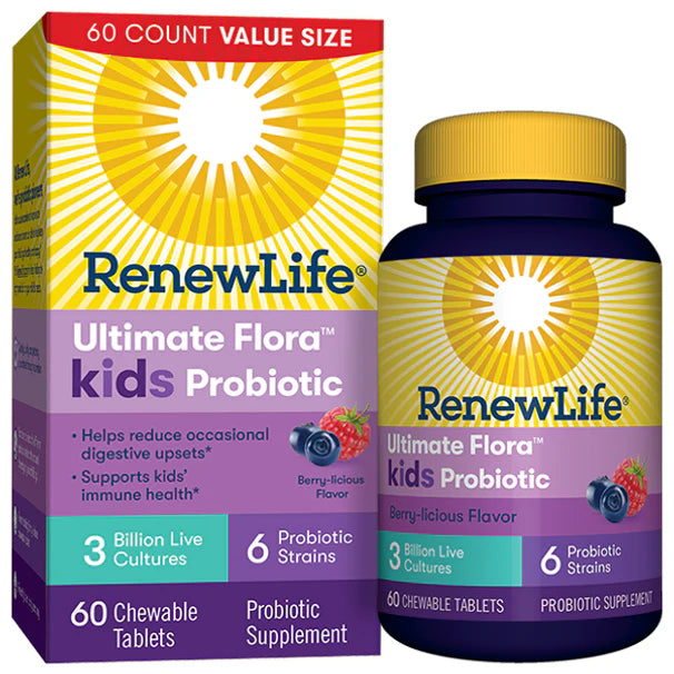 Renew Life UF KIDS PROBIOTIC 3 BILLION 60 CT