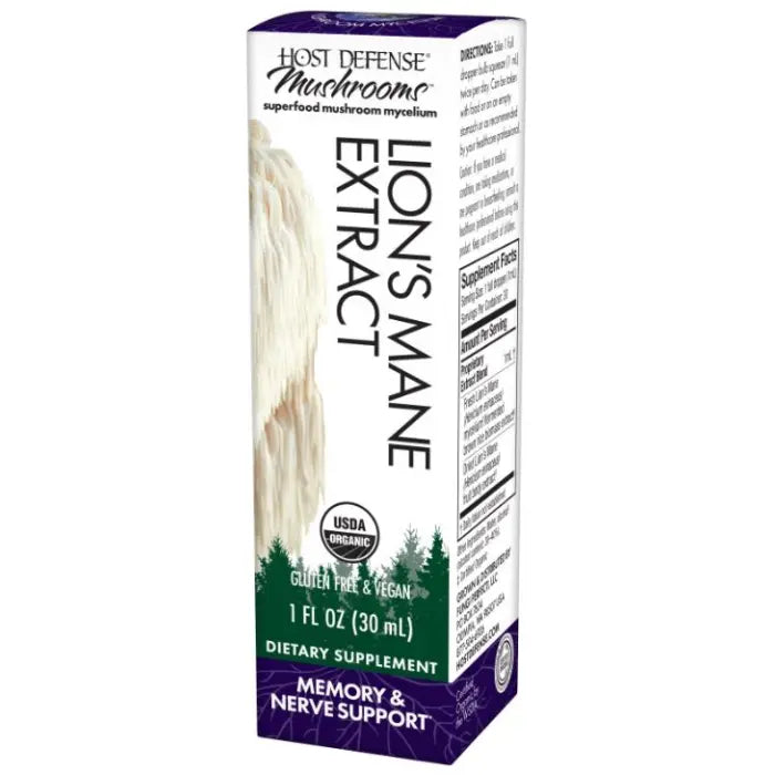 Host Defense Lion's Mane Extract 1 fluid oz.