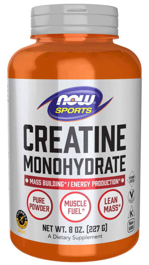 Now CREATINE POWDER 8 OZ