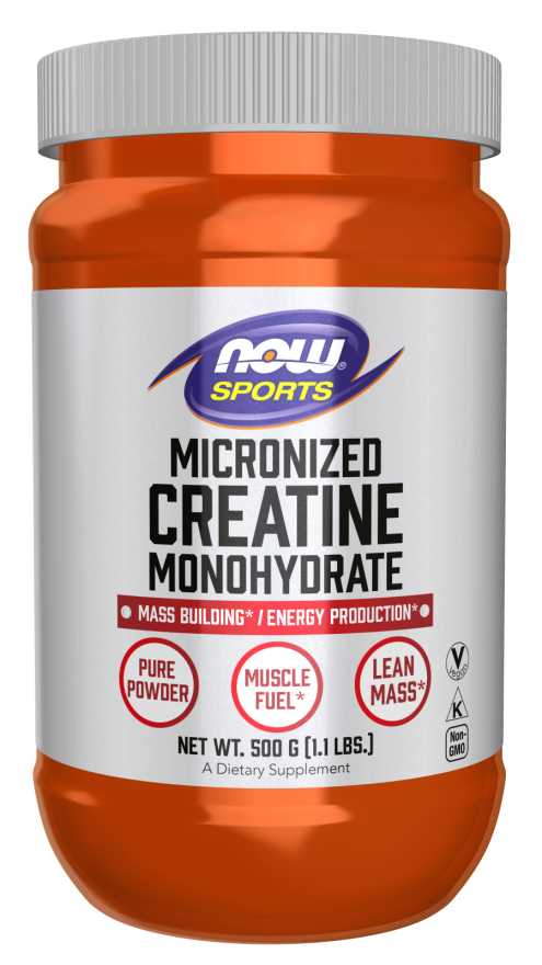 Now CREATINE MONOHYDRATE MICRONIZED 500 G