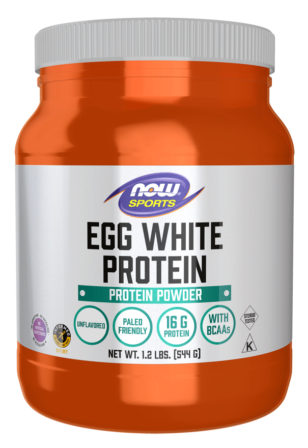 Now EGGWHITE PROTEIN POWDER 1.2 LBS