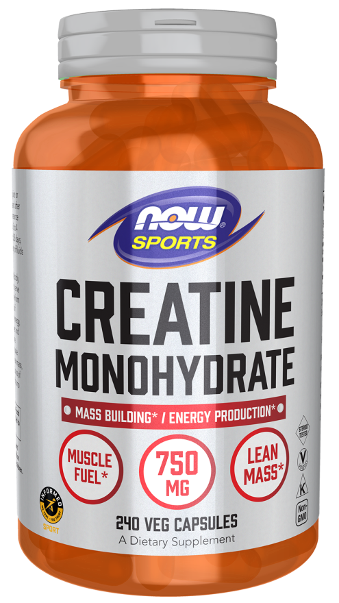 Now CREATINE 750mg 240 VCAPS