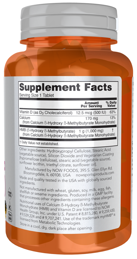 Now HMB 1000MG DBL STRGTH 90 TABLETS