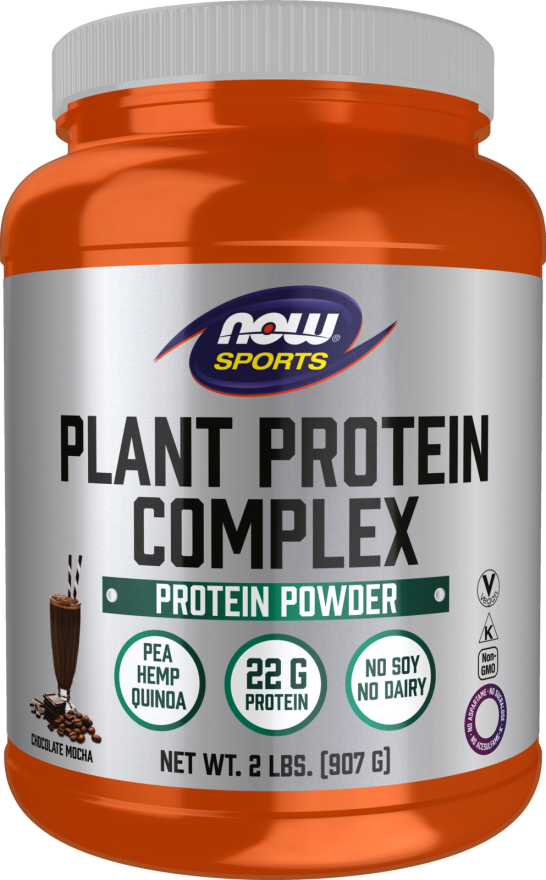 Now PLANT PROTEIN COMPLEX CHOC MOCHA 2 LB
