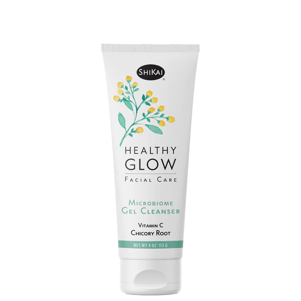 SHIKAI HEALTHY GLOW MICROBIOME GEL CLEANSER 4 OZ