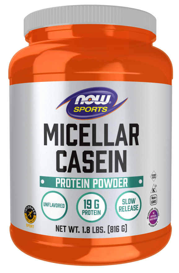 Now MICELLAR CASEIN (UNFLAVORED) 1.8 LBS