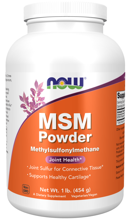 Now M.S.M PURE POWDER 1 LB