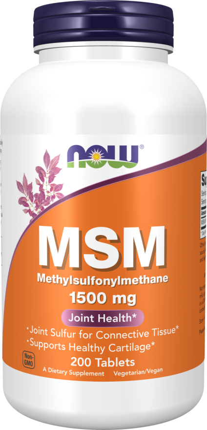Now M.S.M 1500mg 200 TABS